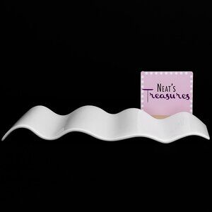 Loucarte Solid White Schonwerk Dish Porcelain 18" Decorative Table Centerpieces